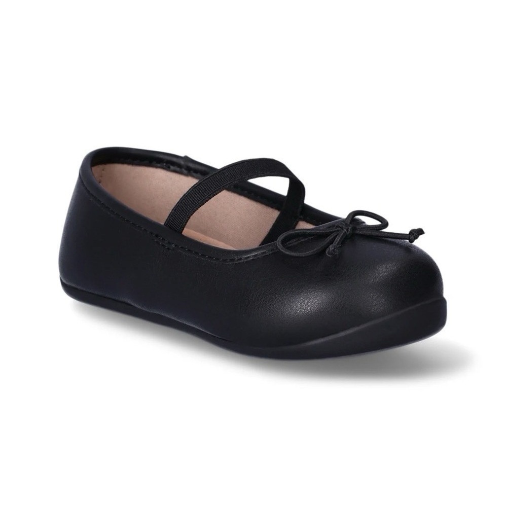 Wonder Nation - Girls - Bow - Black - Ballet Flats - Size 5 (18M) - NWT